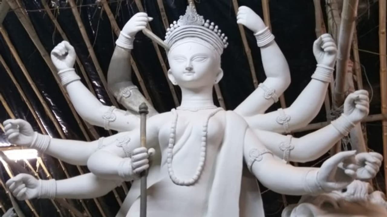 পুজোয় সোনালি ঘাসের মণ্ডপ দেখতে এবার গন্তব্য হোক টালা বারোয়ারি পুজোয় সোনালি ঘাসের মণ্ডপ দেখতে এবার গন্তব্য হোক টালা বারোয়ারি