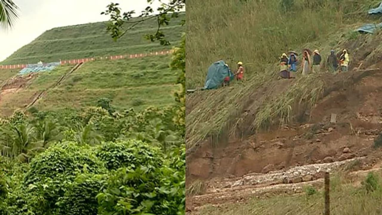 മണ്ണിടിച്ചിൽ രൂക്ഷമാകുന്നു; കണ്ണൂർ വിമാനത്താവളത്തിന് സമീപത്തുള്ള കുടുംബങ്ങളെ മാറ്റിപ്പാര്പ്പിച്ചു മണ്ണിടിച്ചിൽ രൂക്ഷമാകുന്നു; കണ്ണൂർ വിമാനത്താവളത്തിന് സമീപത്തുള്ള കുടുംബങ്ങളെ മാറ്റിപ്പാര്പ്പിച്ചു