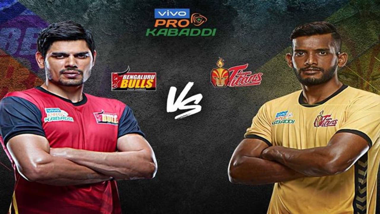 ప్రో కబడ్డి 2019: ఉత్కంఠపోరులో బెంగళూరుదే విజయం...పోరాడిఓడిన టైటాన్స్