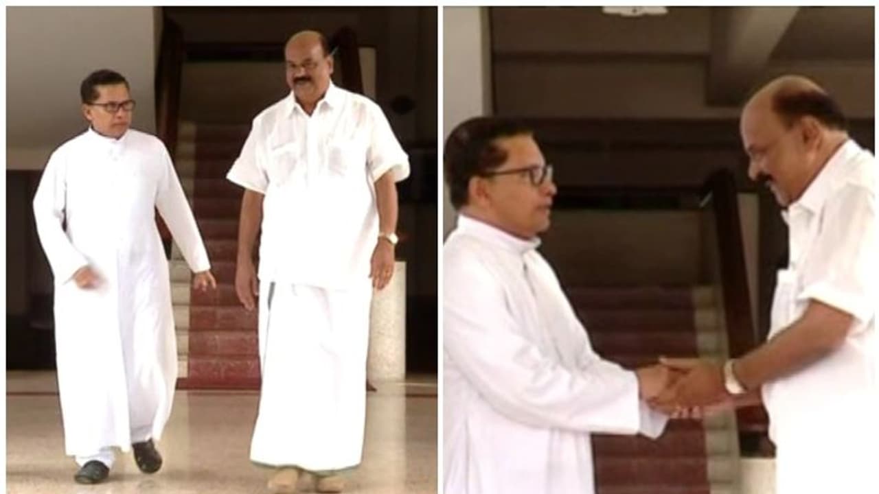 പാലാ ഉപതെരഞ്ഞെടുപ്പ്; കത്തോലിക്ക സഭയുടെ പിന്തുണ തേടി മാണി സി കാപ്പൻ പാലാ ബിഷപ്പ് ഹൗസിലെത്തി പാലാ ഉപതെരഞ്ഞെടുപ്പ്; കത്തോലിക്ക സഭയുടെ പിന്തുണ തേടി മാണി സി കാപ്പൻ പാലാ ബിഷപ്പ് ഹൗസിലെത്തി