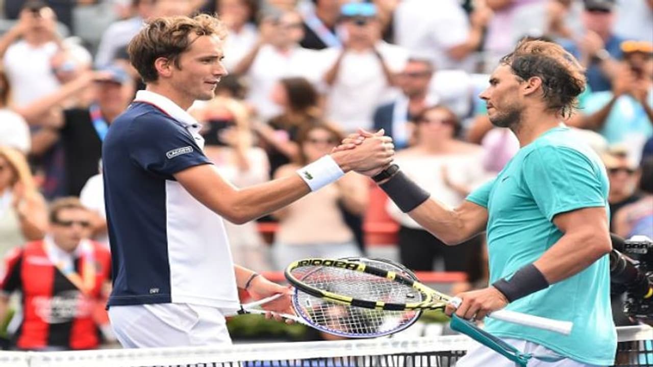 ইউএস ওপেনের ফাইনালে নাদাল, ১৯ তম গ্র্যান্ড স্ল্যাম দখলের ম্যাচে রাফার প্রতিপক্ষ মেদভেদেভ ইউএস ওপেনের ফাইনালে নাদাল, ১৯ তম গ্র্যান্ড স্ল্যাম দখলের ম্যাচে রাফার প্রতিপক্ষ মেদভেদেভ