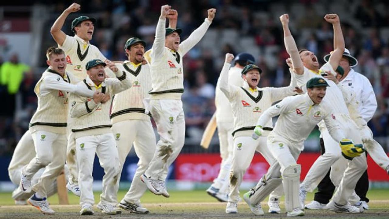 ಆ್ಯಷಸ್ ಕದನ: ಇಂಗ್ಲೆಂಡ್ ವಿರುದ್ಧ ಗೆದ್ದ ಆಸ್ಟ್ರೇಲಿಯಾ ಆ್ಯಷಸ್ ಕದನ: ಇಂಗ್ಲೆಂಡ್ ವಿರುದ್ಧ ಗೆದ್ದ ಆಸ್ಟ್ರೇಲಿಯಾ