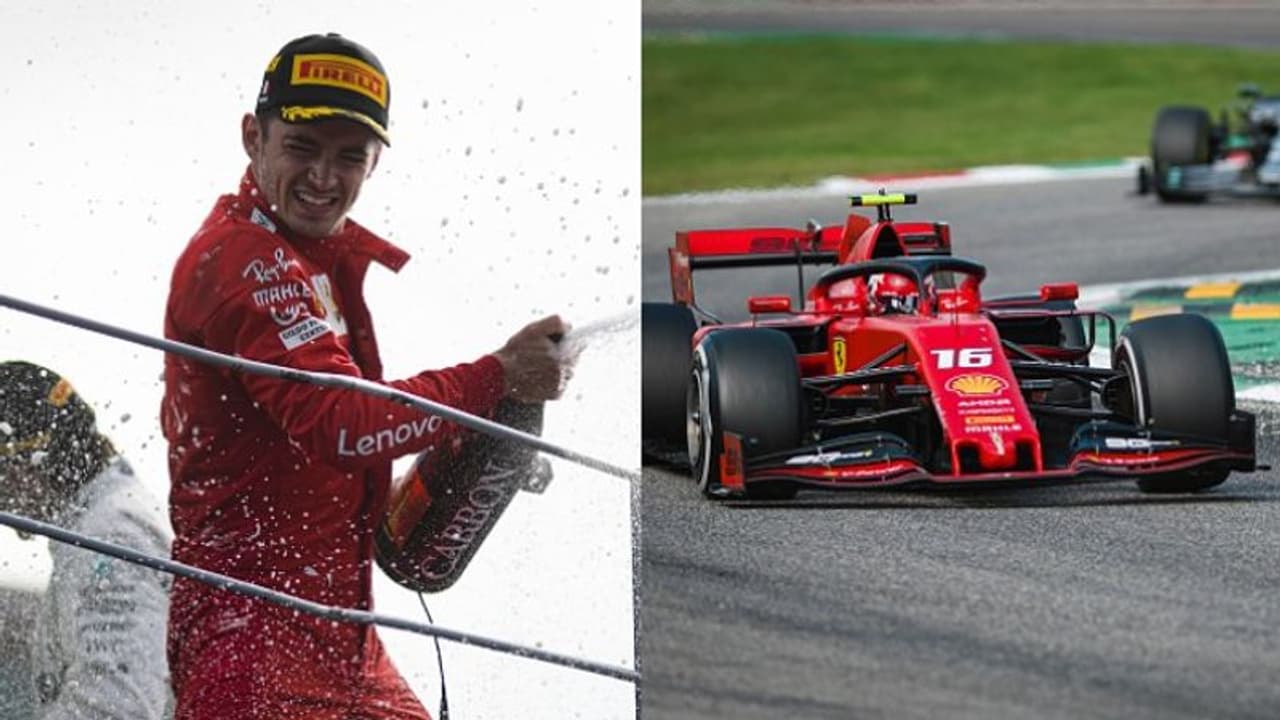 സ്വന്തം മണ്ണില് ഫെറാറി; ഇറ്റാലിയൻ ഗ്രാൻപ്രീ ചാൾസ് ലെക്ലർക്കിന് സ്വന്തം മണ്ണില് ഫെറാറി; ഇറ്റാലിയൻ ഗ്രാൻപ്രീ ചാൾസ് ലെക്ലർക്കിന്