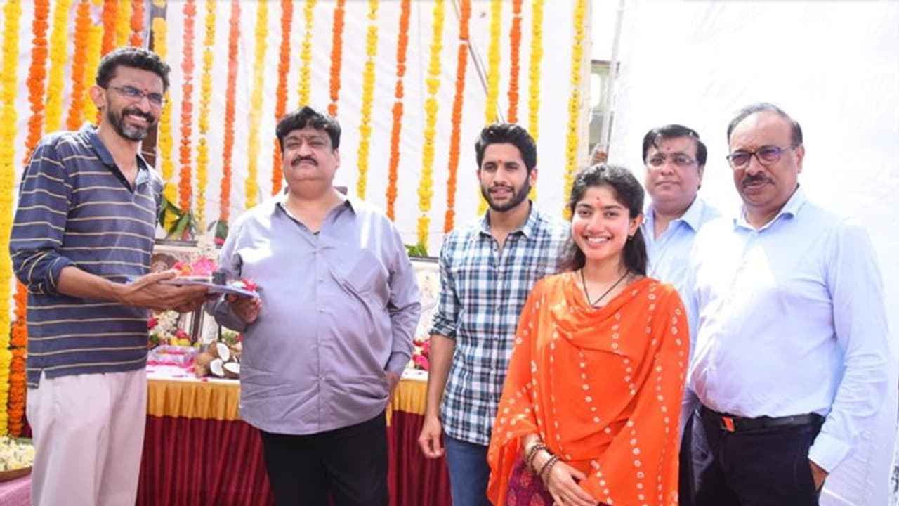 సాయి పల్లవితో లవ్ స్టోరీ స్టార్ట్ చేసిన నాగ చైతన్య