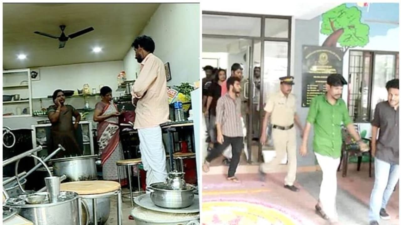 ഓണസദ്യ തികഞ്ഞില്ല; മഹാരാജാസ് കോളേജ് വിദ്യാർത്ഥികൾ ഹോട്ടൽ അടിച്ചുതകർത്തു, ഏഴ് പേര്‍ അറസ്റ്റിൽ