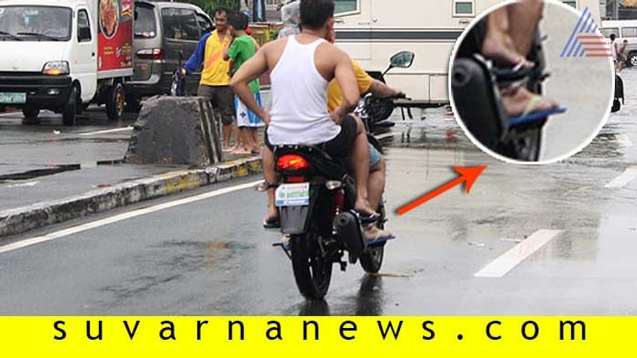 ಹವಾಯಿ ಚಪ್ಪಲ್, ಸ್ಲಿಪ್ಪರ್ ಹಾಕಿ ದ್ವಿಚಕ್ರ ವಾಹನ ಓಡಿಸಿದರೆ ಫೈನ್!