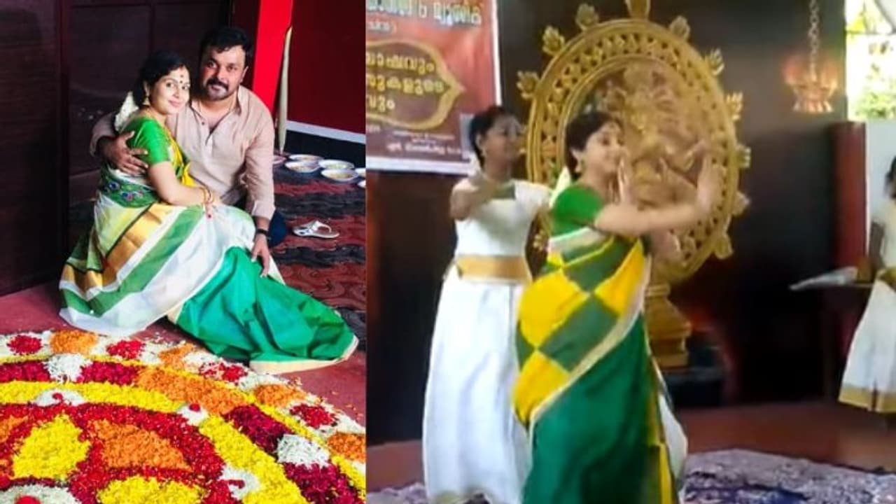നിറവയറുമായി നൃത്തം ചെയ്ത് അമ്പിളി ദേവി; വീഡിയോ കാണാം