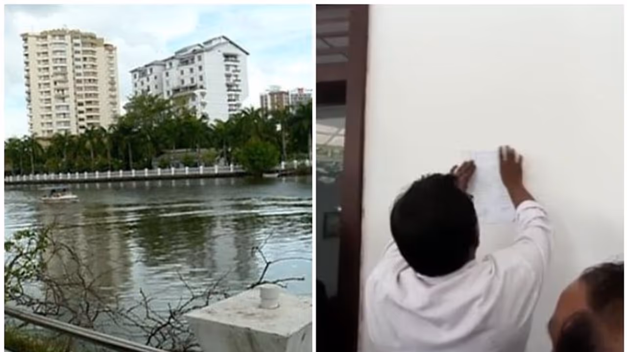 മരട് നഗരസഭയുടെ കുടിയൊഴിപ്പിക്കൽ നോട്ടീസ് ചോദ്യം ചെയ്ത് ഫ്ലാറ്റുടമകള്; റിട്ടുമായി ഹൈക്കോടതിയിലേക്ക് മരട് നഗരസഭയുടെ കുടിയൊഴിപ്പിക്കൽ നോട്ടീസ് ചോദ്യം ചെയ്ത് ഫ്ലാറ്റുടമകള്; റിട്ടുമായി ഹൈക്കോടതിയിലേക്ക്