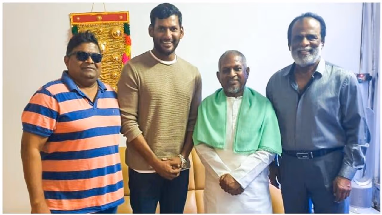 இளையராஜாவுடன் சேர்ந்து படம் செய்ய 15 ஆண்டுகள் அவகாசம் எடுத்துக்கொண்ட நடிகர் விஷால்... இளையராஜாவுடன் சேர்ந்து படம் செய்ய 15 ஆண்டுகள் அவகாசம் எடுத்துக்கொண்ட நடிகர் விஷால்...