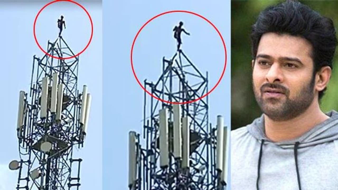ప్రభాస్‌ రావాలి.. లేకుంటే టవర్‌ నుంచి దూకేస్తా!