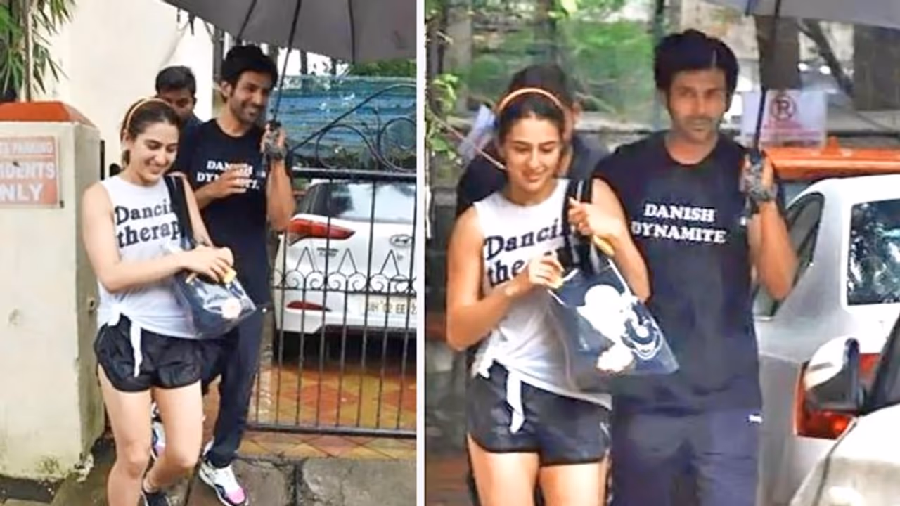 बारिश में भीगती सैफ की बेटी को प्रोटेक्ट करते दिखे कार्तिक आर्यन, लोगों ने पूछा बॉडीगार्ड बन गए क्या? बारिश में भीगती सैफ की बेटी को प्रोटेक्ट करते दिखे कार्तिक आर्यन, लोगों ने पूछा बॉडीगार्ड बन गए क्या?