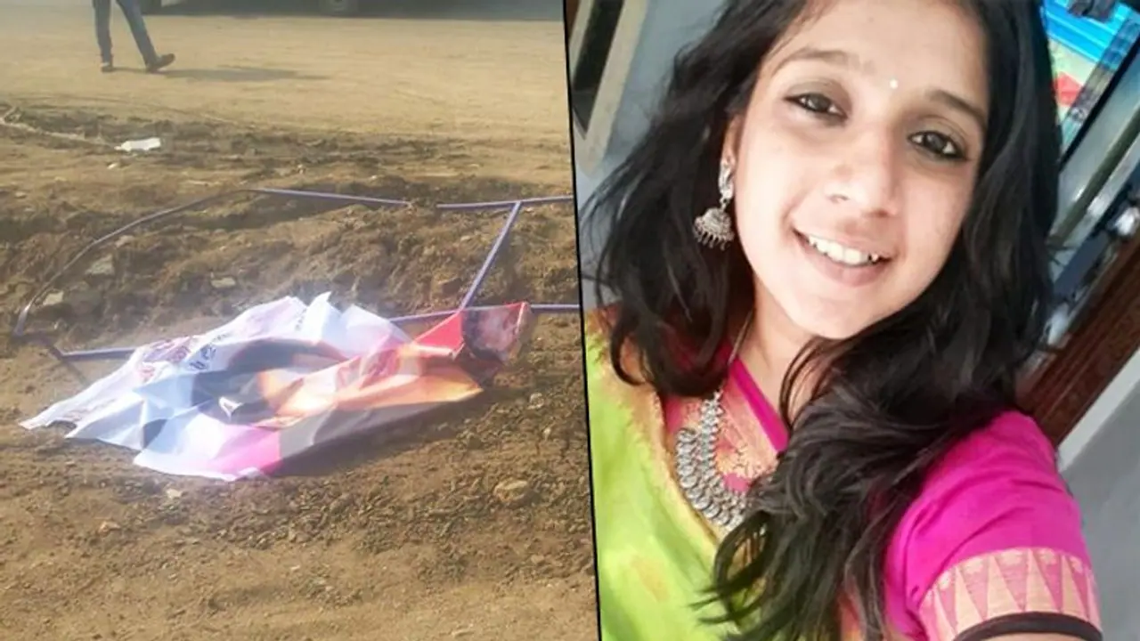 23 year old Chennai woman killed by AIADMK hoarding in Tamil Nadu; netizens say #AdmkKilledSubasri