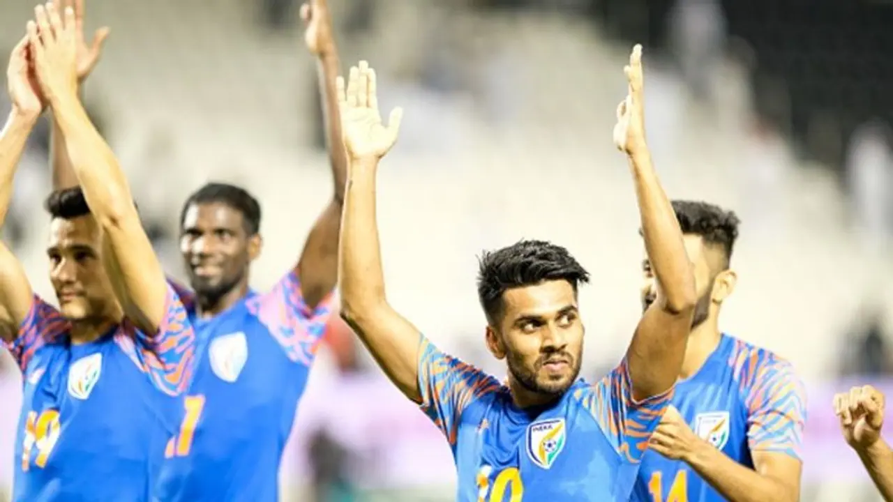 Kiren Rijiju launches Baichung Bhutia’s book; lauds Indian football team Kiren Rijiju launches Baichung Bhutia’s book; lauds Indian football team