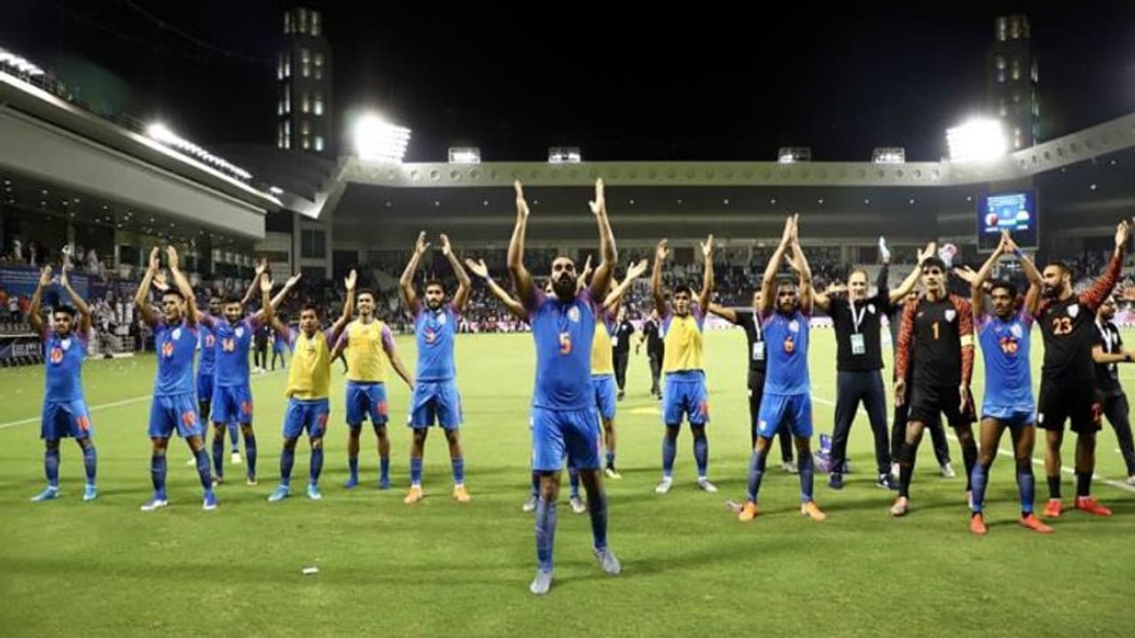 ভারত কাতার ম্যাচ হবে কলিঙ্গ স্টেডিয়ামে, জানাল এআইএফএফ ভারত কাতার ম্যাচ হবে কলিঙ্গ স্টেডিয়ামে, জানাল এআইএফএফ