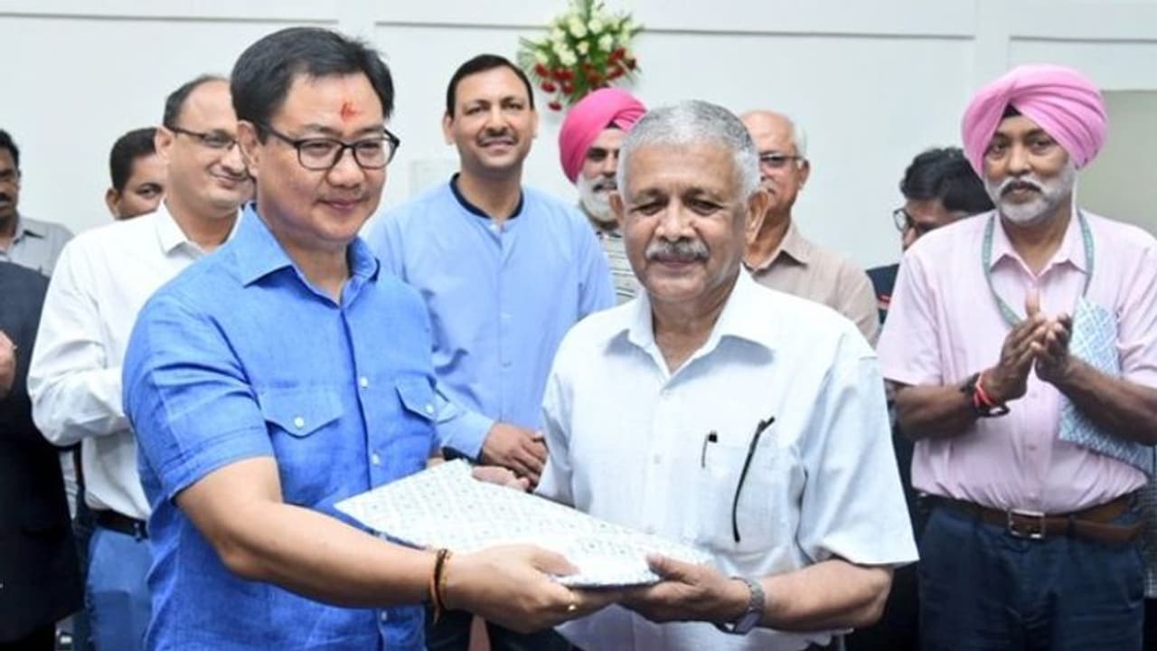 Kiren Rijiju felicitates former hockey champions; says ‘there were tears in my eyes while honouring these legends’