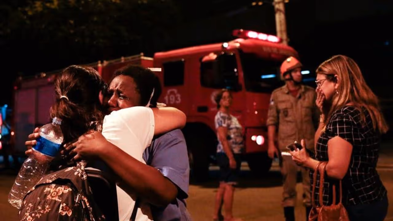 ब्राजील के अस्पताल में लगी भीषण आग, 11 लोगों की मौत