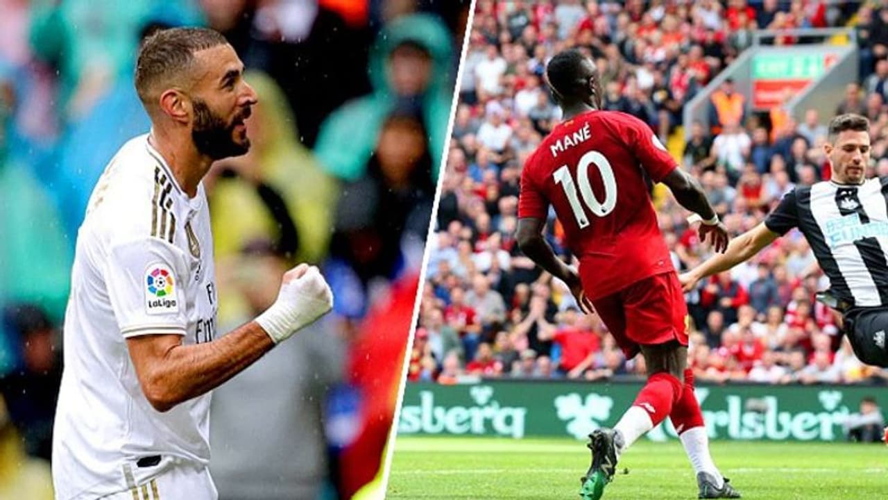 মানের জোড়া গোলে পিছিয়ে থেকে জয় লিভারপুলের, বেঞ্জেমার জোড়া গোলে জয় রিয়ালের