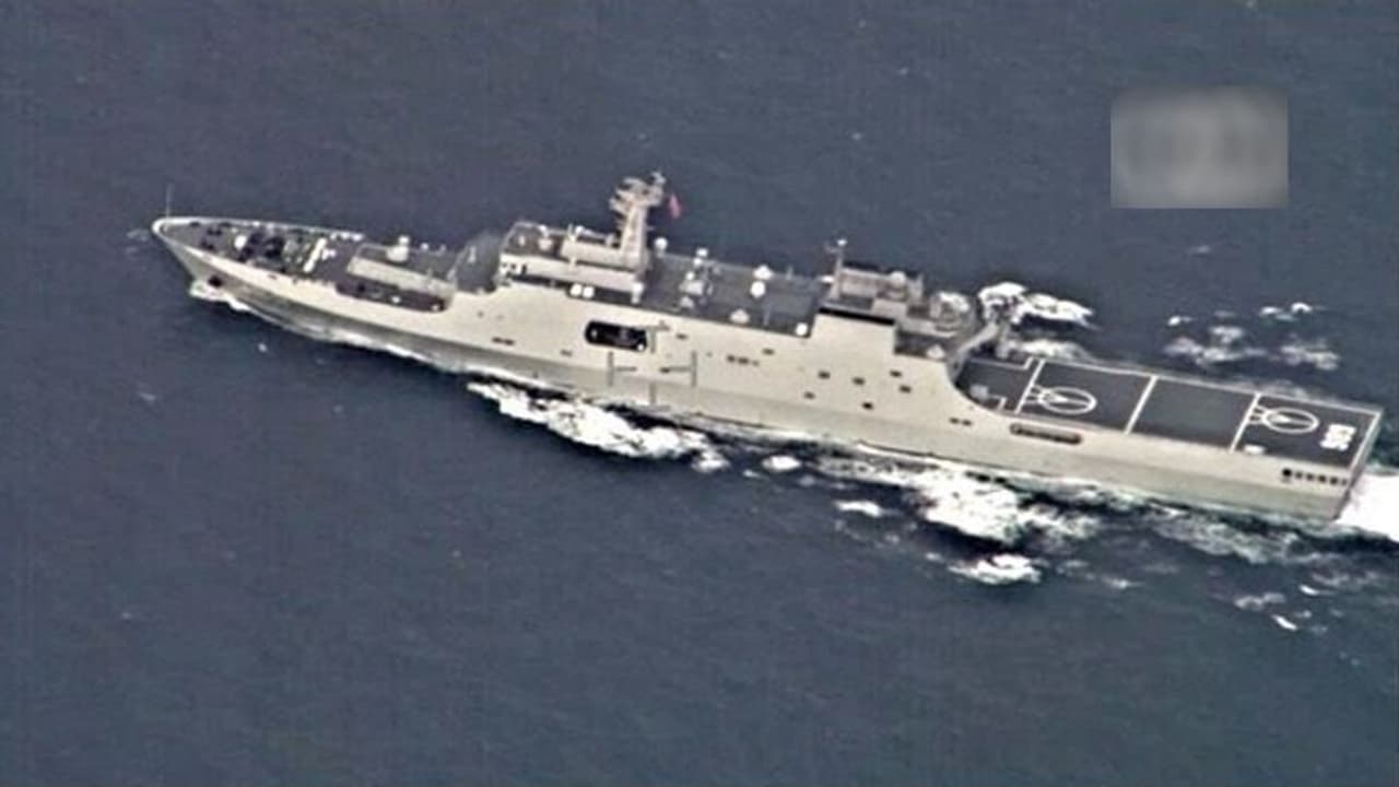 इंडियन नेवी को भारतीय जल सीमा में दिखा चीनी युद्धपोत, नेवी ने बढ़ाई निगरानी