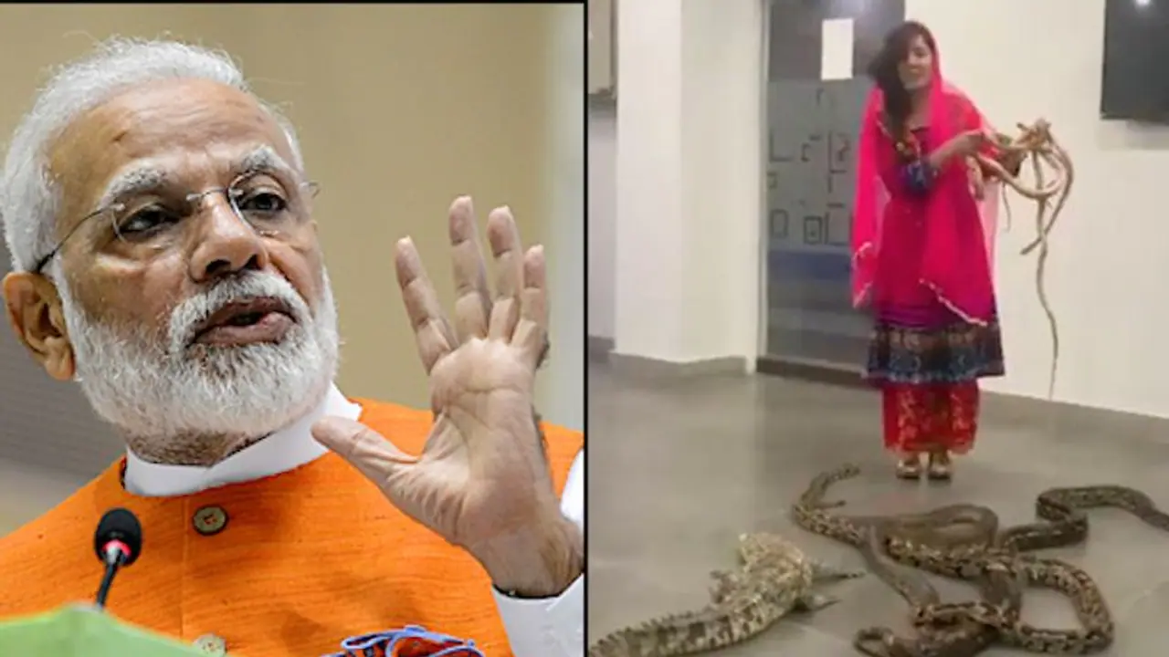 Pakistani singer in legal trouble after threatening PM Modi with snakes, alligators Pakistani singer in legal trouble after threatening PM Modi with snakes, alligators