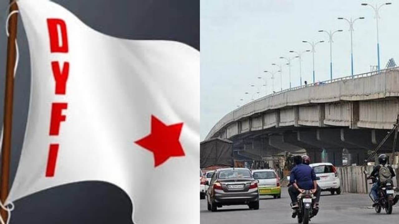 പാലാരിവട്ടം പാലം: പുനര്‍നിര്‍മാണത്തിനുള്ള പണം യുഡിഎഫില്‍ നിന്നും ഉദ്യോഗസ്ഥരില്‍ നിന്നും ഈടാക്കണമെന്ന് ഡിവൈഎഫ്ഐ