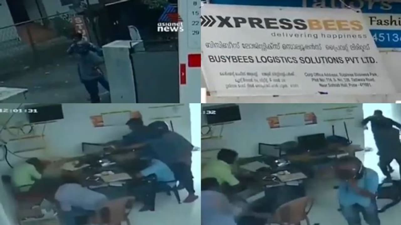 കോട്ടയത്തെ കൊറിയര് സ്ഥാപനത്തില് പെപ്പര് സ്പ്രേ അടിച്ച് കവര്ച്ച കോട്ടയത്തെ കൊറിയര് സ്ഥാപനത്തില് പെപ്പര് സ്പ്രേ അടിച്ച് കവര്ച്ച