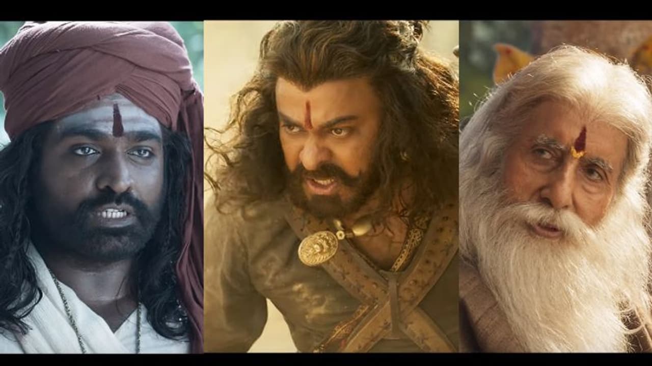 ദൃശ്യവിസ്മയമാവാന് 'സൈറാ നരസിംഹ റെഡ്ഡി'; ട്രെയ്ലര് എത്തി ദൃശ്യവിസ്മയമാവാന് 'സൈറാ നരസിംഹ റെഡ്ഡി'; ട്രെയ്ലര് എത്തി