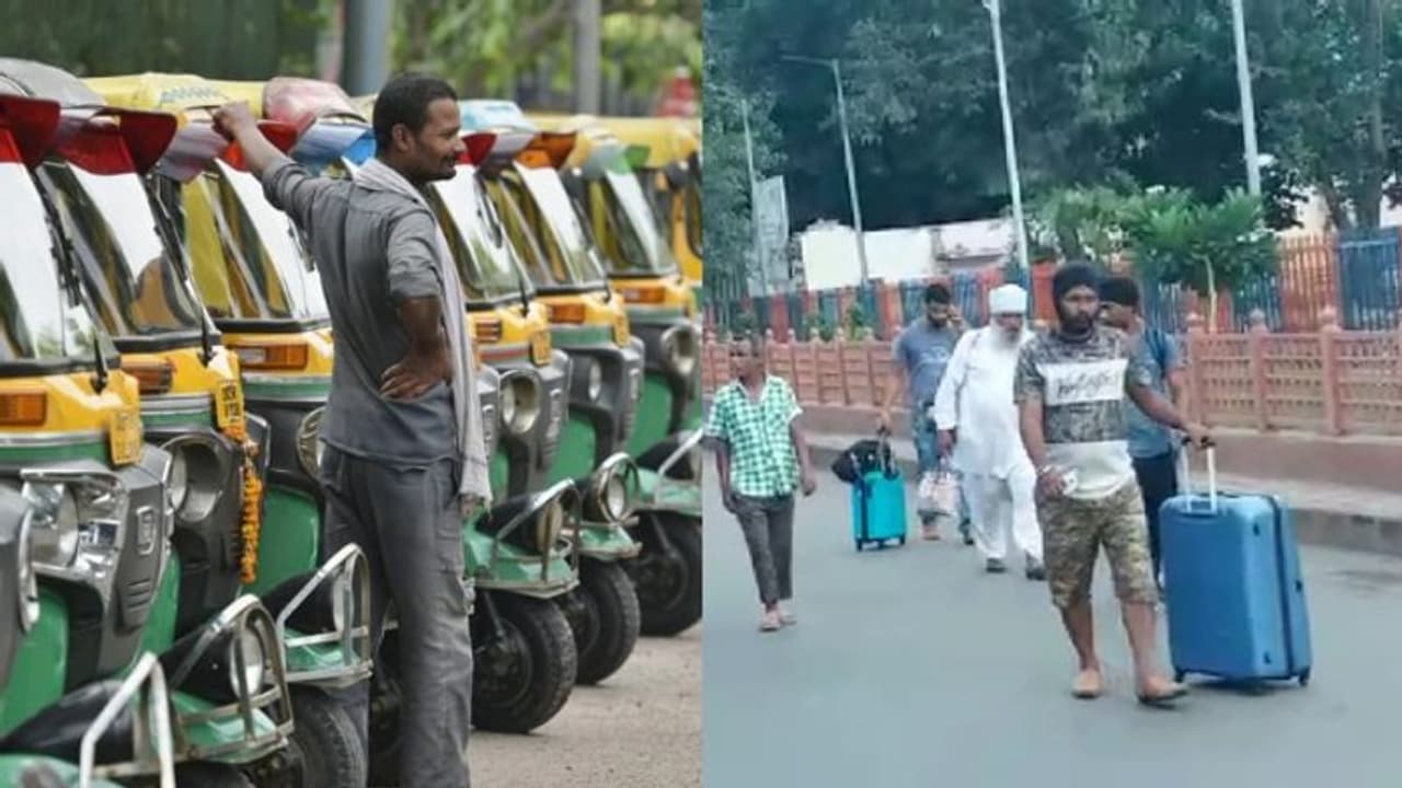 വാഹനപണിമുടക്കിൽ സ്തംഭിച്ച് ദില്ലി, വലഞ്ഞ് ജനം, സ്കൂളുകൾ മുടങ്ങി വാഹനപണിമുടക്കിൽ സ്തംഭിച്ച് ദില്ലി, വലഞ്ഞ് ജനം, സ്കൂളുകൾ മുടങ്ങി