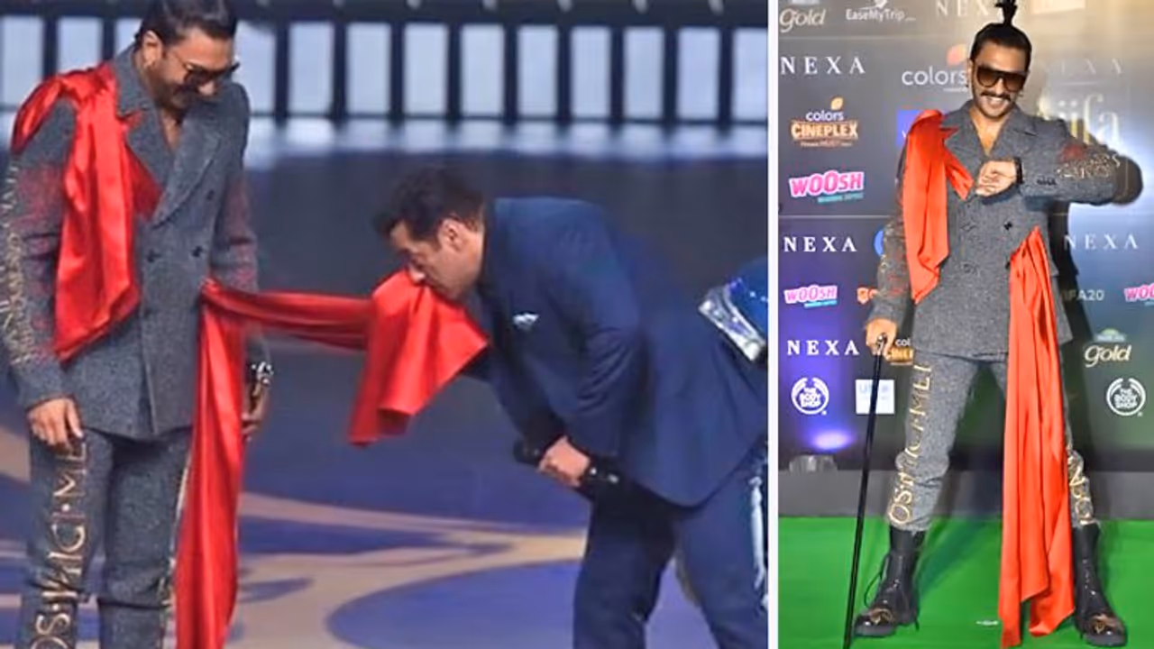 रणवीर की ड्रेस देख खुद पर काबू नहीं रख सके सलमान, कर दी ऐसी हरकत कि चौंक गया एक्टर रणवीर की ड्रेस देख खुद पर काबू नहीं रख सके सलमान, कर दी ऐसी हरकत कि चौंक गया एक्टर