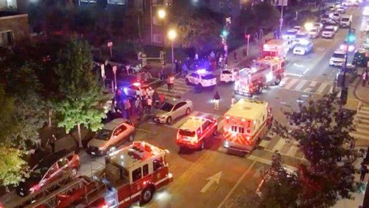 व्हाइट हाउस से महज 3 किमी दूर गोलीबारी, 1 की मौत, 5 की हालत गंभीर