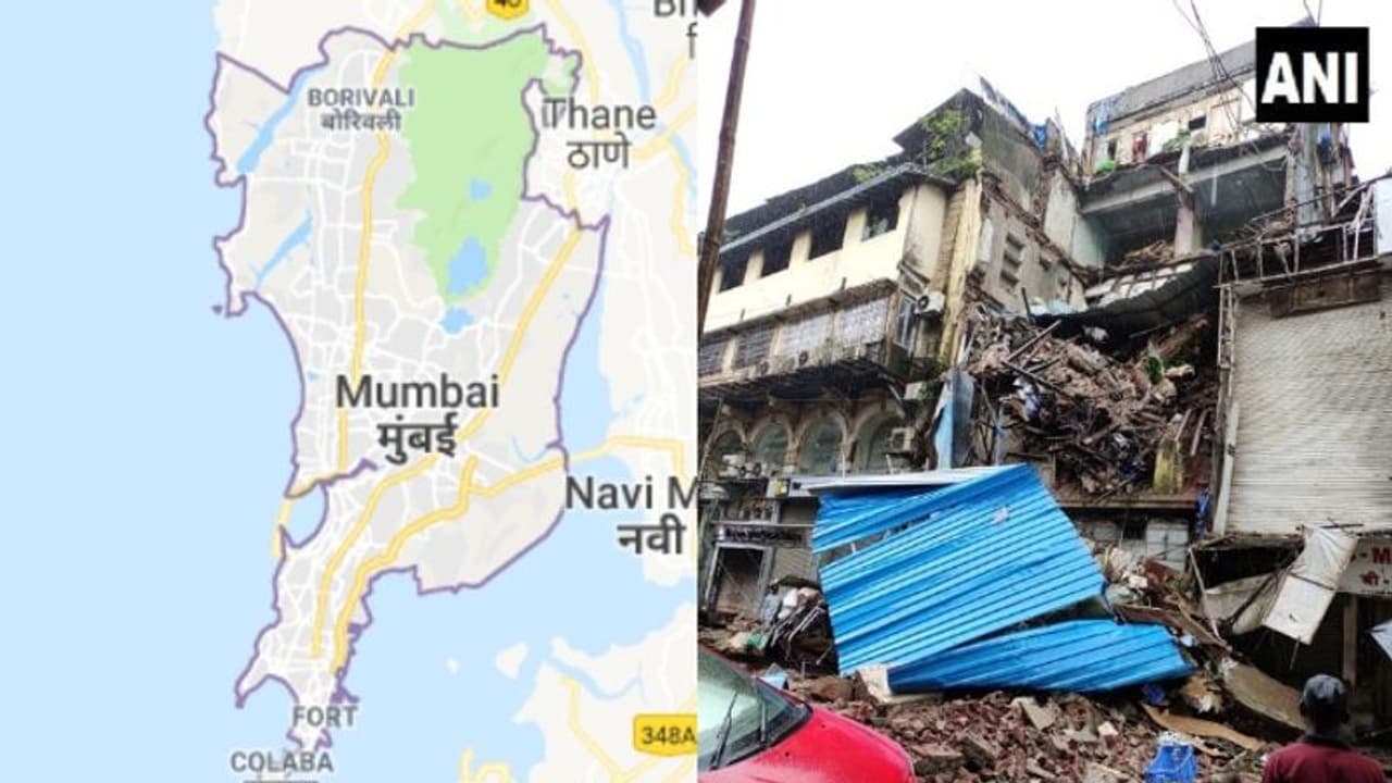 മുംബൈയിൽ നാലുനില കെട്ടിടം തകർന്നുവീണു; ആളപായമില്ല മുംബൈയിൽ നാലുനില കെട്ടിടം തകർന്നുവീണു; ആളപായമില്ല