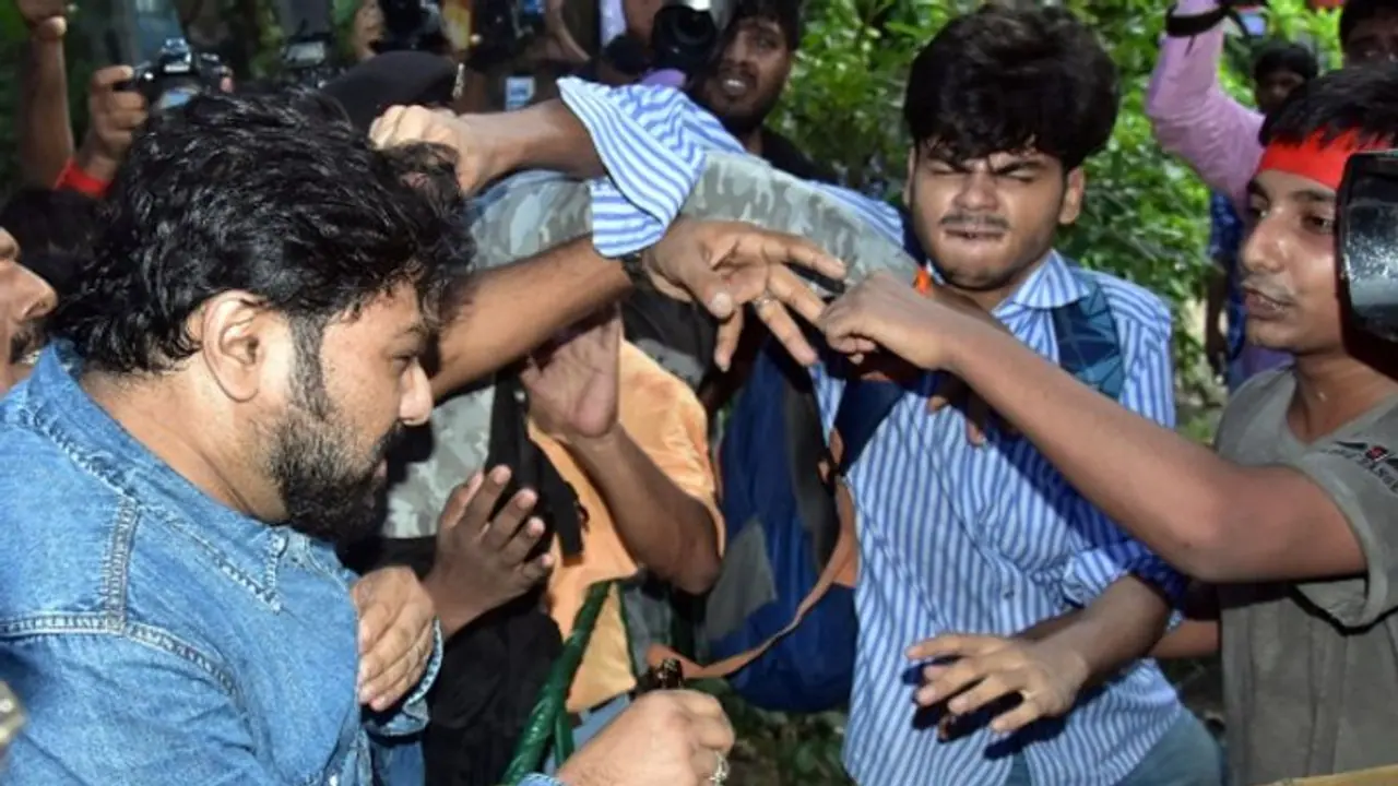 Jadavpur University: AFSU students file complaint against Babul Supriyo Jadavpur University: AFSU students file complaint against Babul Supriyo
