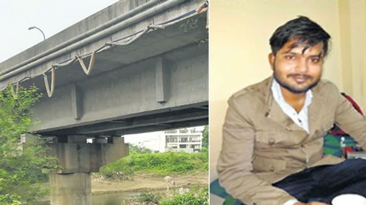 पुल पर बैठकर पत्नी के संग हंसी मजाक कर रहे इंजीनियर का बिगड़ा बैलेंस, 40 फीट नीचे गिरा पुल पर बैठकर पत्नी के संग हंसी मजाक कर रहे इंजीनियर का बिगड़ा बैलेंस, 40 फीट नीचे गिरा
