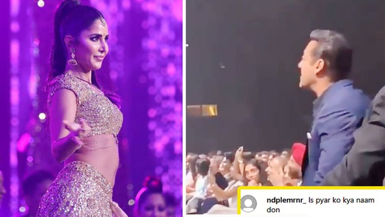 कैटरीना के स्टेज पर आते ही सीट छोड़कर सलमान ने दिया ऐसा रिएक्शन, लोग बोले 'इस प्यार को क्या नाम दूं'