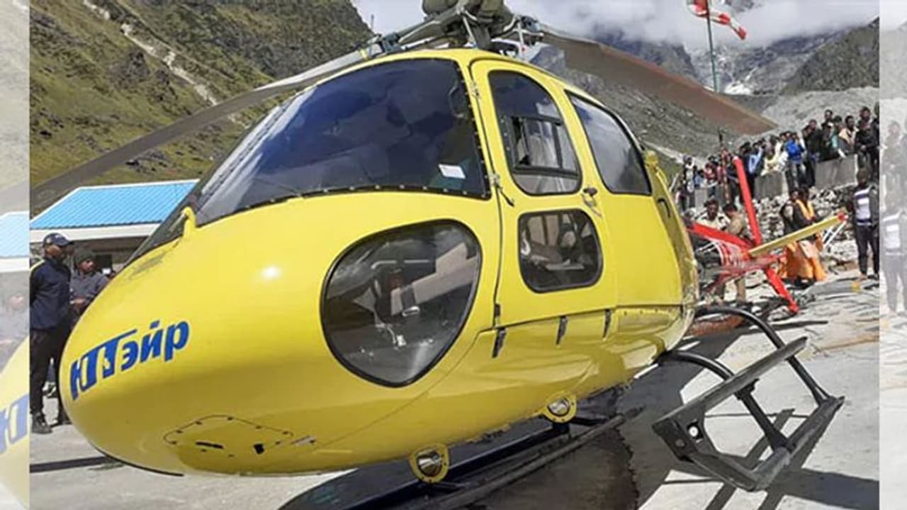 കേദാർനാഥിൽ സ്വകാര്യ ഹെലികോപ്ടർ ഇടിച്ചിറങ്ങി; ആറുപേർക്ക് പരിക്ക്