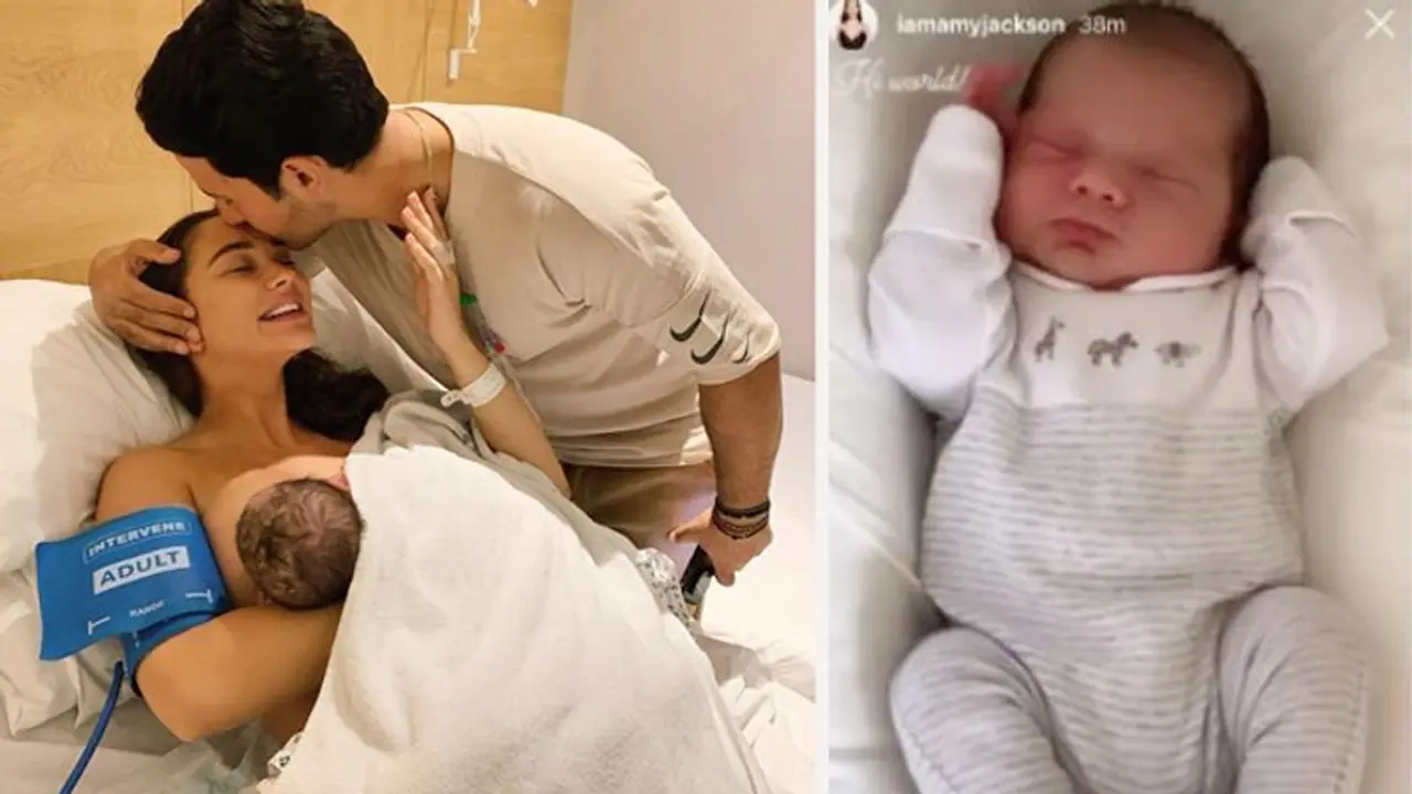 എമി ജാക്സണ് അമ്മയായി; കുഞ്ഞിന്റെ വീഡിയോ പങ്കുവെച്ച് താരം എമി ജാക്സണ് അമ്മയായി; കുഞ്ഞിന്റെ വീഡിയോ പങ്കുവെച്ച് താരം