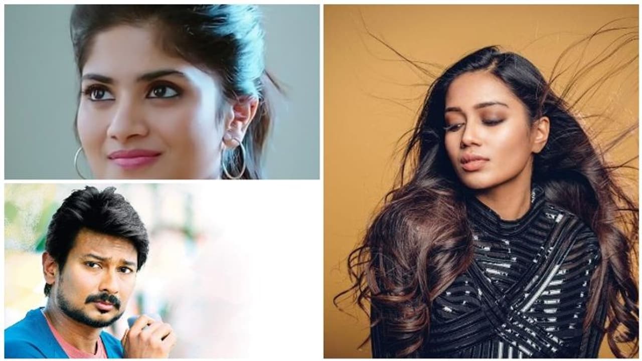 நிவேதா பெத்துராஜைக் கைகழுவி விட்டு மேகா ஆகாஷைக் கைப்பிடிக்கும் உதயநிதி ஸ்டாலின்... நிவேதா பெத்துராஜைக் கைகழுவி விட்டு மேகா ஆகாஷைக் கைப்பிடிக்கும் உதயநிதி ஸ்டாலின்...