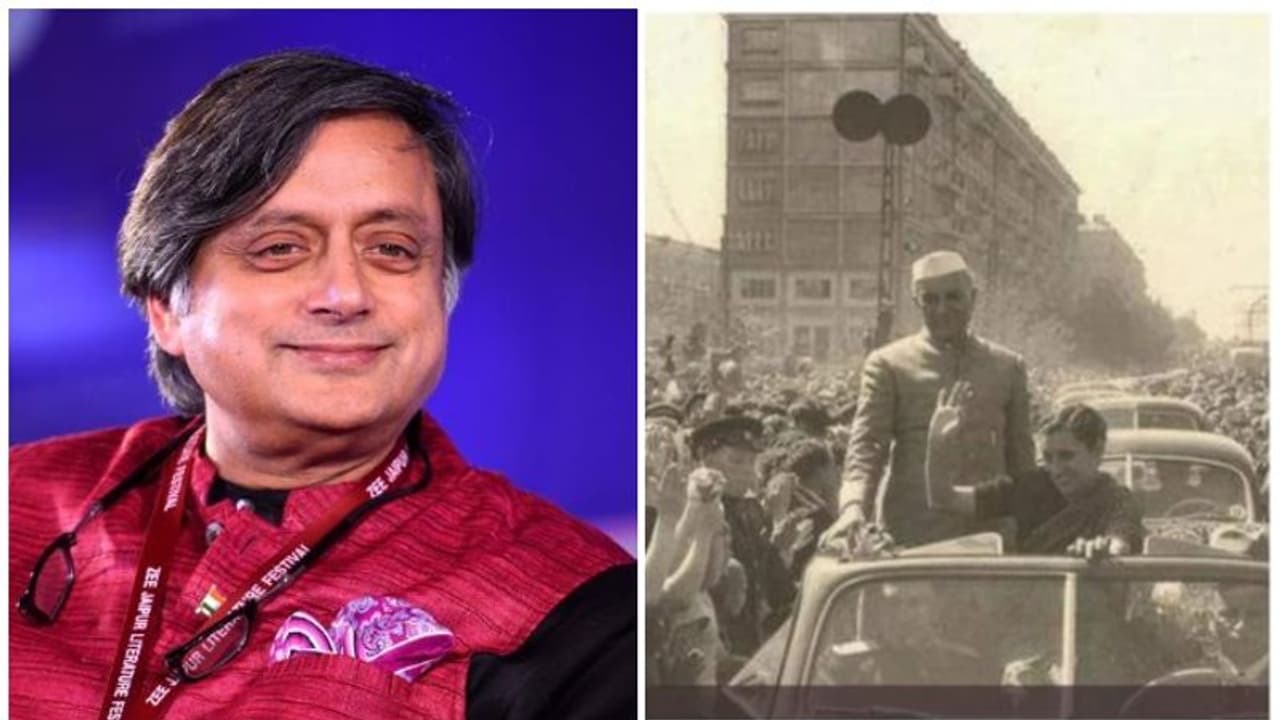 ഇന്ദിര 'ഇന്ത്യ'യായി, അമളി പിണഞ്ഞ് തരൂര്; ട്രോളി സോഷ്യല് മീഡിയ ഇന്ദിര 'ഇന്ത്യ'യായി, അമളി പിണഞ്ഞ് തരൂര്; ട്രോളി സോഷ്യല് മീഡിയ