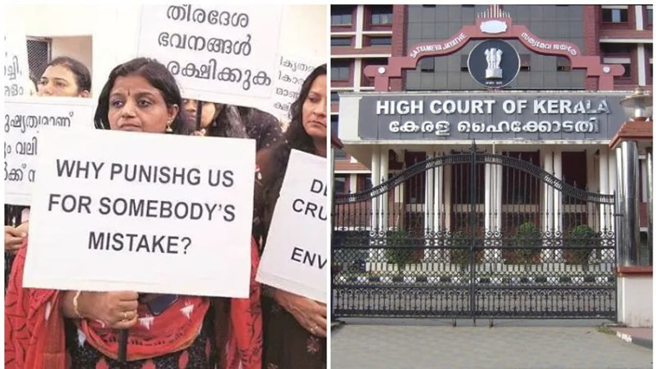 മരട് ഫ്ലാറ്റുടമകൾക്ക് തിരിച്ചടി: കുടിയൊഴിപ്പിക്കലിന് എതിരായ ഹ‍ർജി തള്ളി ഹൈക്കോടതി