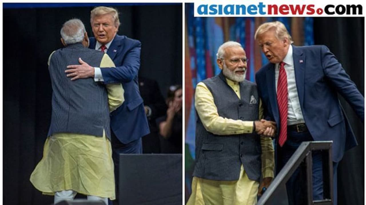 'ഹൗഡി മോദി'; പാകിസ്ഥാനുമായി ഇപ്പോൾ ചർച്ചയ്ക്കില്ലെന്ന് ട്രംപിനെ അറിയിച്ച് മോദി 'ഹൗഡി മോദി'; പാകിസ്ഥാനുമായി ഇപ്പോൾ ചർച്ചയ്ക്കില്ലെന്ന് ട്രംപിനെ അറിയിച്ച് മോദി