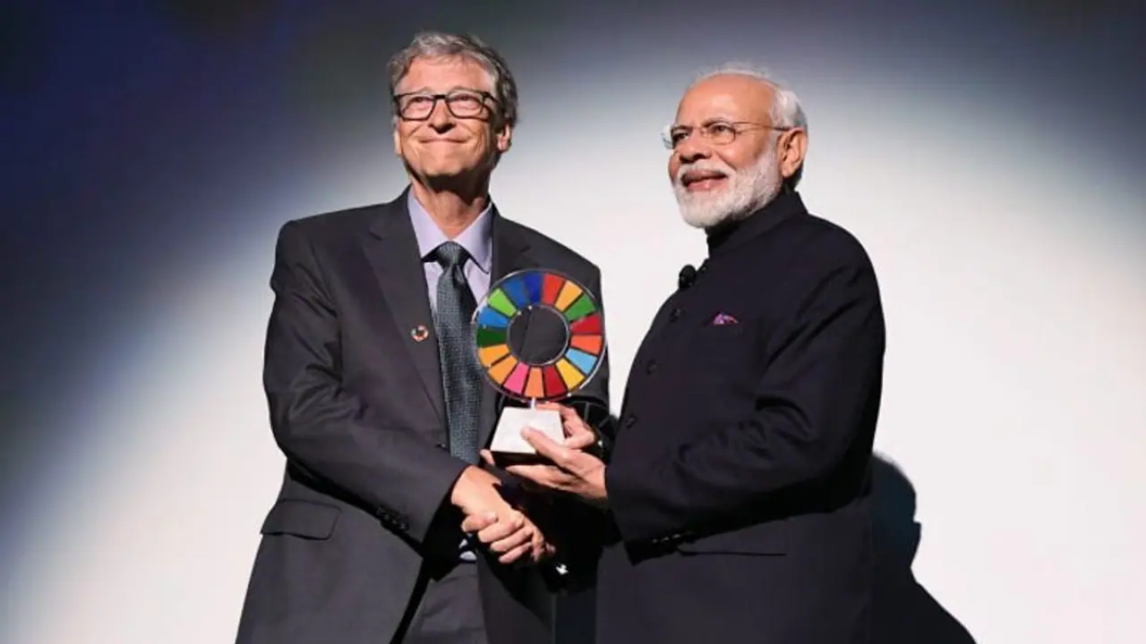 PM Modi receives ‘Global Goalkeeper’ award for Swachh Bharat Abhiyan