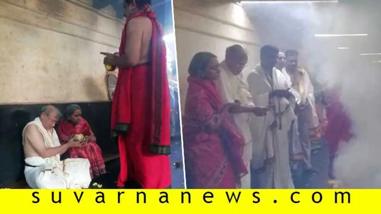 ಕೊಲ್ಲೂರಿನಲ್ಲಿ ಡಿಜಿಪಿ ಕುಟುಂಬದಿಂದ ಚಂಡಿಕಾ ಹೋಮ ಕೊಲ್ಲೂರಿನಲ್ಲಿ ಡಿಜಿಪಿ ಕುಟುಂಬದಿಂದ ಚಂಡಿಕಾ ಹೋಮ