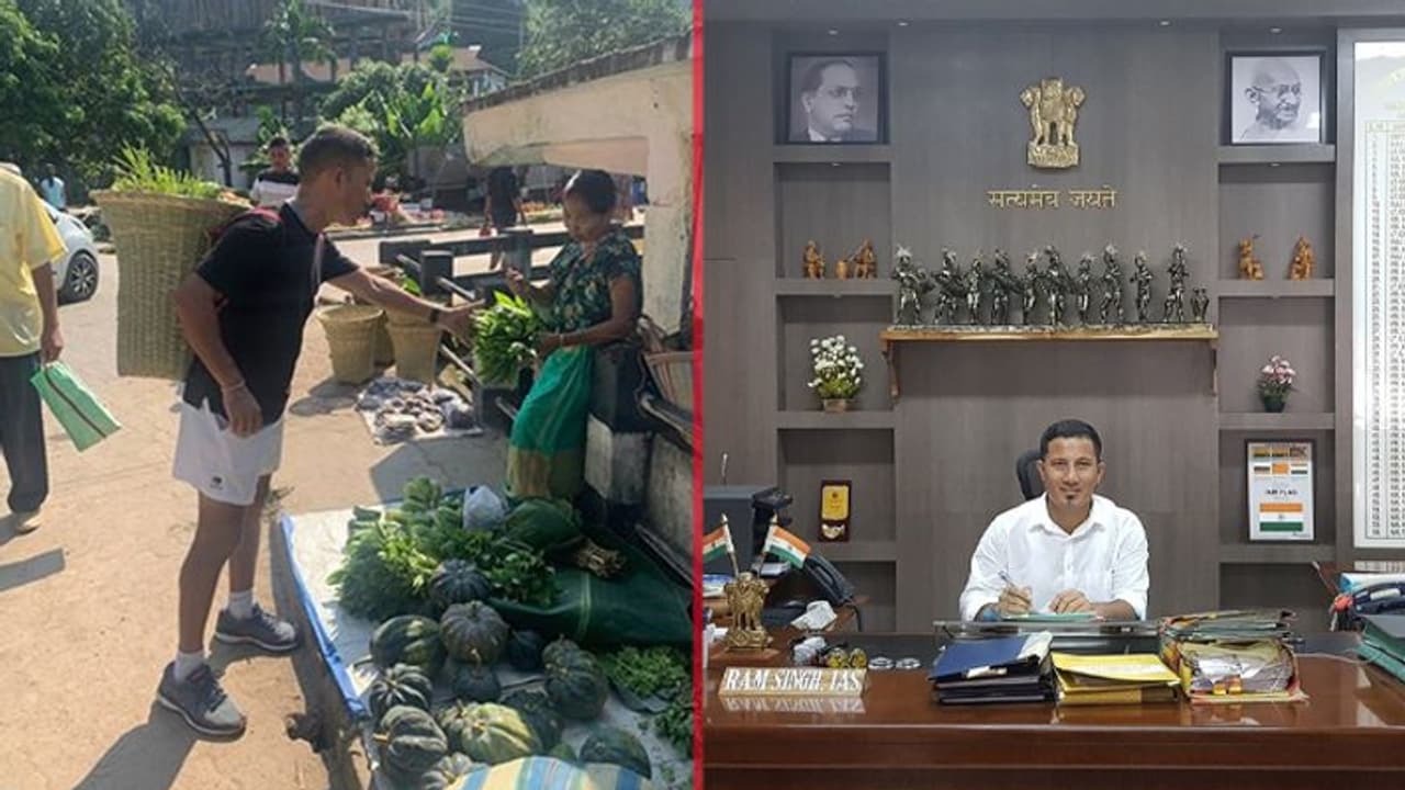 पीठ पर बांस की टोकरी और पैदल 12 किमी. का सफर... कुछ ऐसी जिंदगी गुजारता है यह IAS अधिकारी पीठ पर बांस की टोकरी और पैदल 12 किमी. का सफर... कुछ ऐसी जिंदगी गुजारता है यह IAS अधिकारी