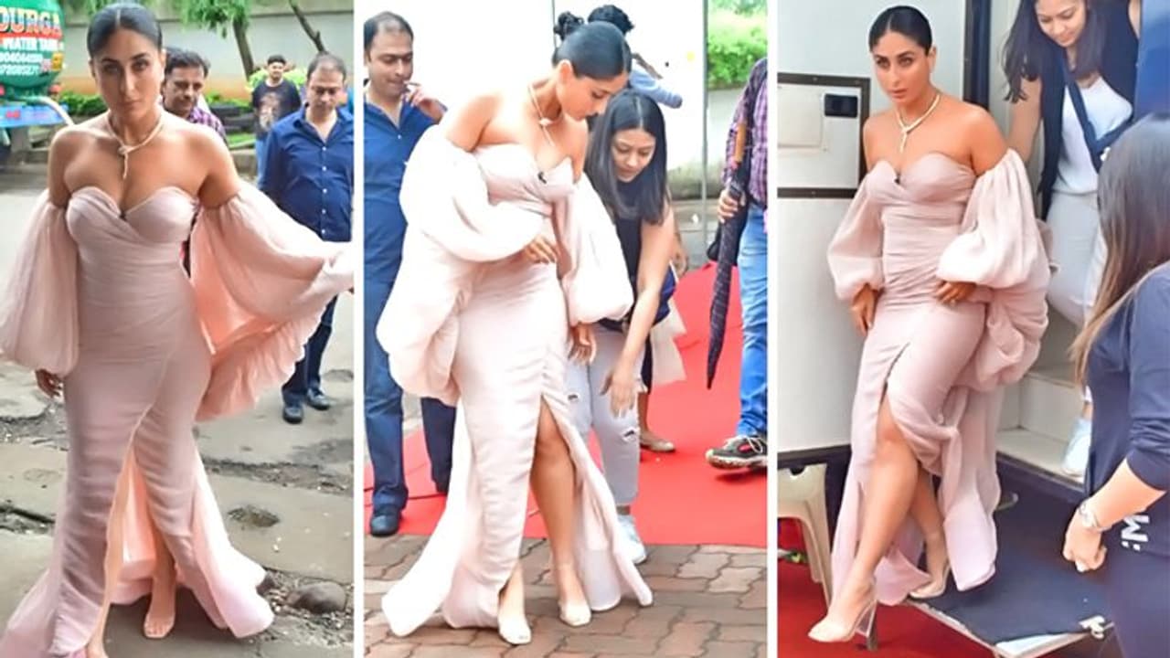 ड्रेस की वजह से अनकम्फर्टेबल दिखीं करीना कपूर तो लोगों ने उड़ाया मजाक, कर रहे ऐसे कमेंट्स ड्रेस की वजह से अनकम्फर्टेबल दिखीं करीना कपूर तो लोगों ने उड़ाया मजाक, कर रहे ऐसे कमेंट्स