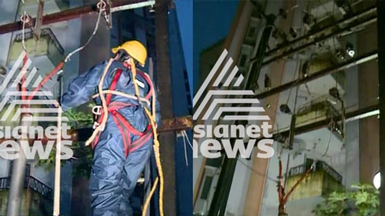 മരടിലെ ഫ്ലാറ്റുകളിലെ വൈദ്യുതി കെഎസ്ഇബി വിച്ഛേദിച്ചു; പ്രതിഷേധവുമായി ഫ്ലാറ്റ് ഉടമകൾ