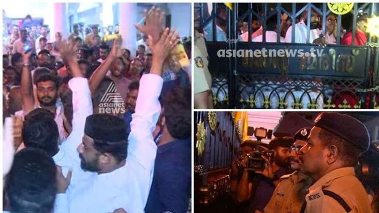 പിറവം പള്ളി തർക്കം; പള്ളിക്കകത്തും പുറത്തും നിലയുറച്ച് ഇരുവിഭാഗങ്ങള്, കനത്ത പൊലീസ് സുരക്ഷ പിറവം പള്ളി തർക്കം; പള്ളിക്കകത്തും പുറത്തും നിലയുറച്ച് ഇരുവിഭാഗങ്ങള്, കനത്ത പൊലീസ് സുരക്ഷ