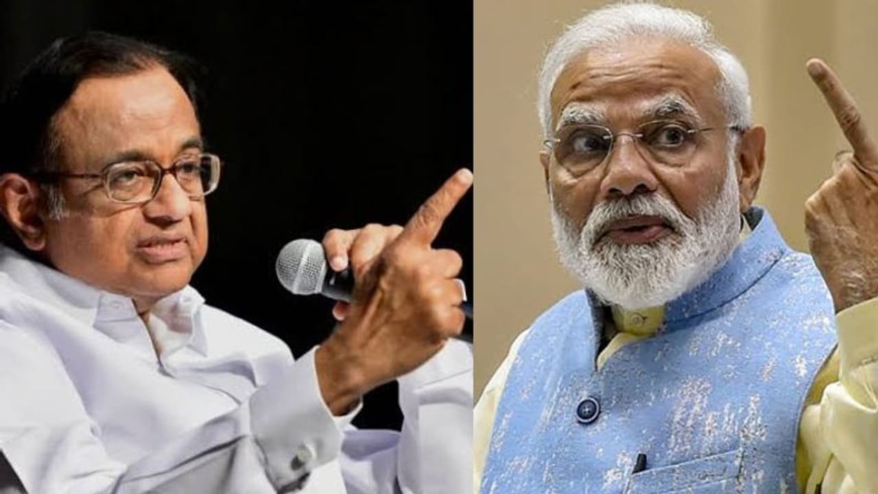 திகார் சிறையில் கர்ஜிக்கும் ப.சிதம்பரம்... மத்திய அரசை நார் நாராய் கிழித்து விமர்சனம்..! திகார் சிறையில் கர்ஜிக்கும் ப.சிதம்பரம்... மத்திய அரசை நார் நாராய் கிழித்து விமர்சனம்..!