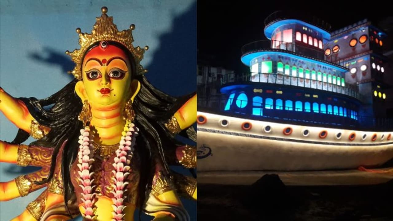 পরিবেশের অবক্ষয়ের জন্য দায়ী জল দূষণ, সেই ভাবনাই ফুটে উঠেছে বলাকা আবাসনের পুজোয় পরিবেশের অবক্ষয়ের জন্য দায়ী জল দূষণ, সেই ভাবনাই ফুটে উঠেছে বলাকা আবাসনের পুজোয়