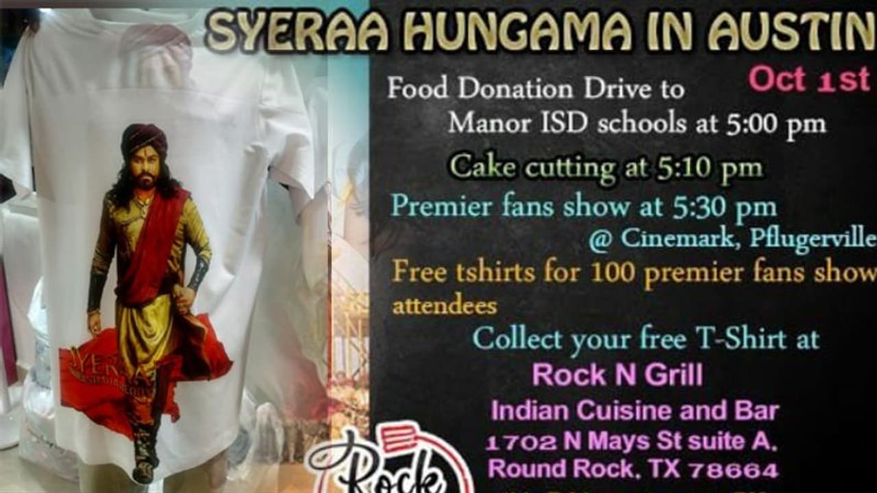 సైరా రిలీజ్: యూఎస్ లో మెగా ఫ్యాన్స్ హంగామా సైరా రిలీజ్: యూఎస్ లో మెగా ఫ్యాన్స్ హంగామా