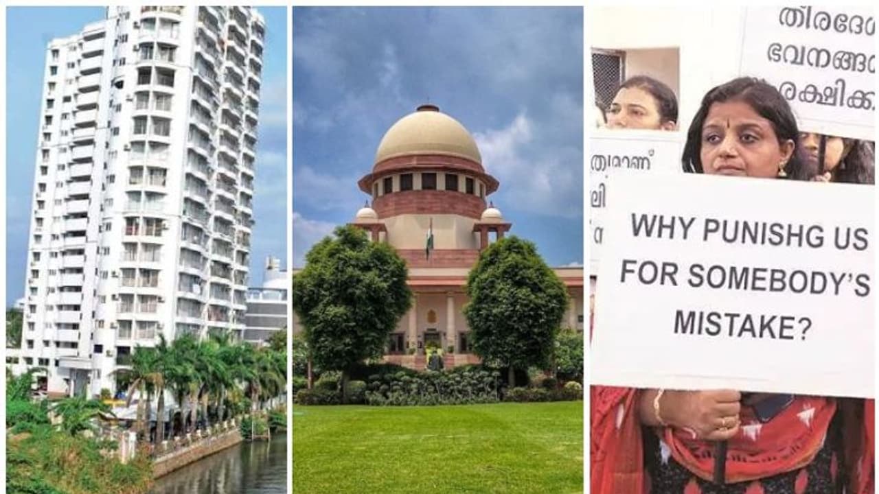 മരട് ഫ്ലാറ്റുടമകൾക്ക് 25 ലക്ഷം താൽക്കാലിക നഷ്ടപരിഹാരം നൽകാൻ സുപ്രീംകോടതി ഉത്തരവ്