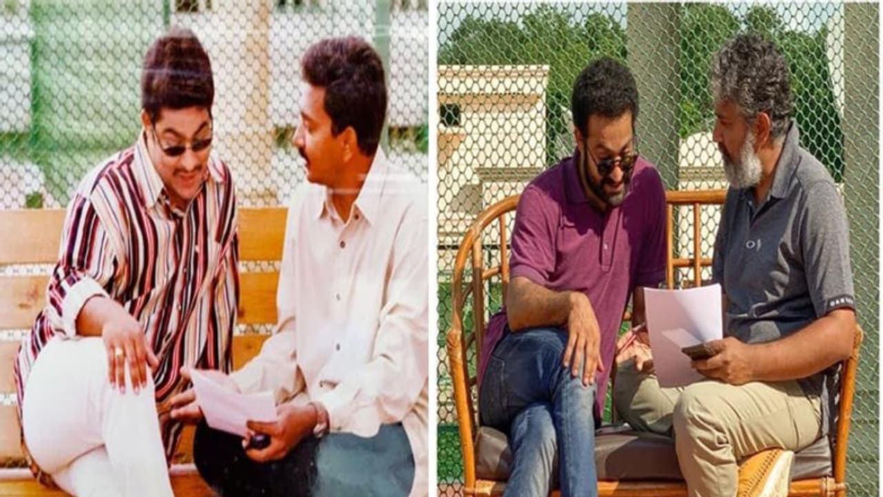 RRR: 18 ఏళ్ళక్రితం ఎన్టీఆర్ ఇలా.. రాజమౌళి కామెంట్స్!